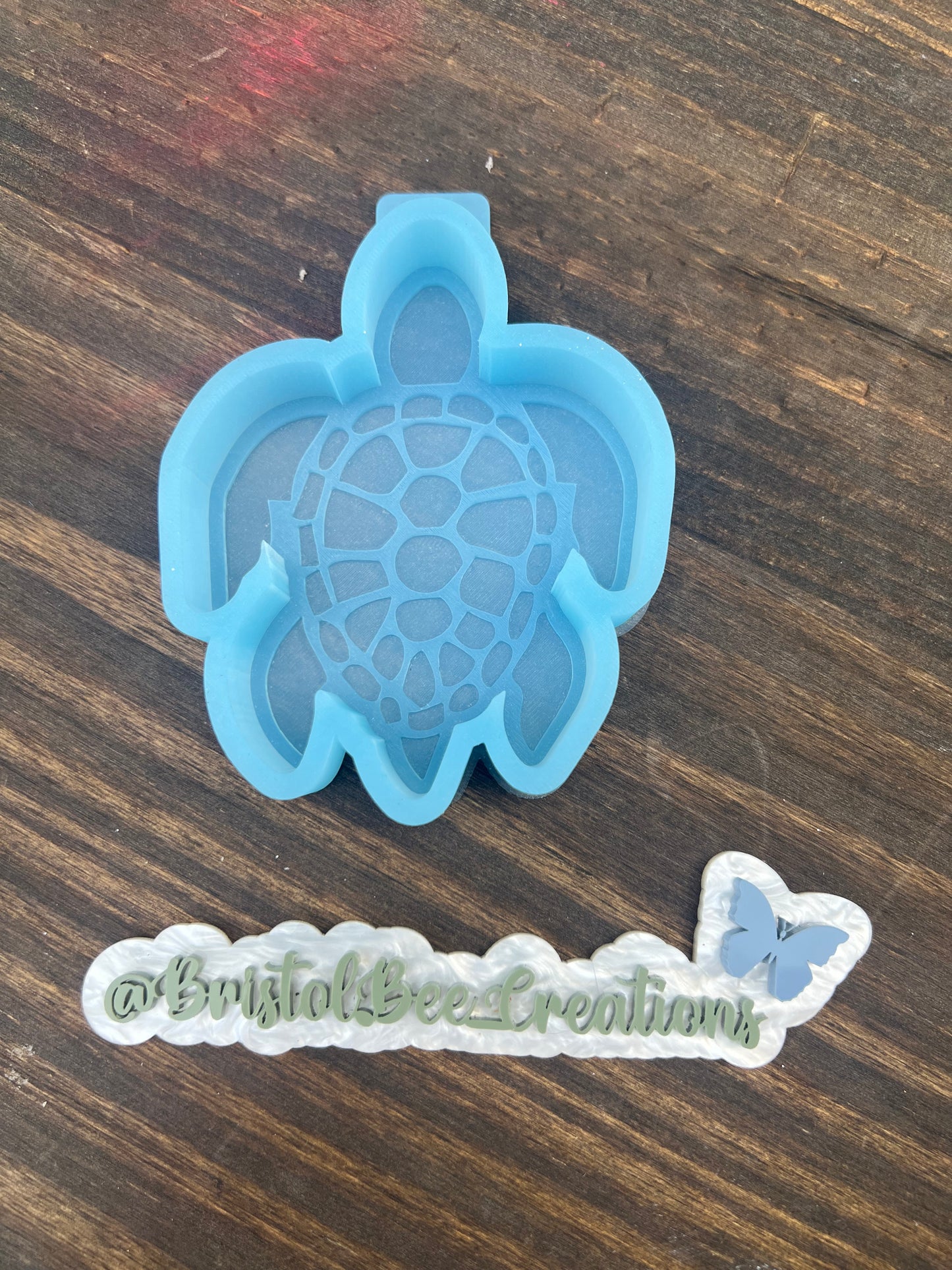 Sea turtle freshie mold